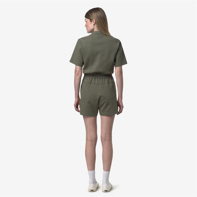 ODET INTERLOCK - Sport Suits - TRACKSUIT - WOMAN - GREEN LICHEN