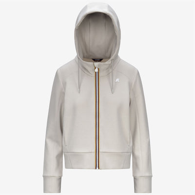 DIVINE LIGHT SPACER - Fleece - Jacket - WOMAN - BEIGE LT