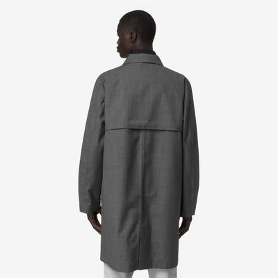 POIROL 3L WOOL - Jackets - 3/4 LENGTH - MAN - Grey Shadow Dk GRISAILLE