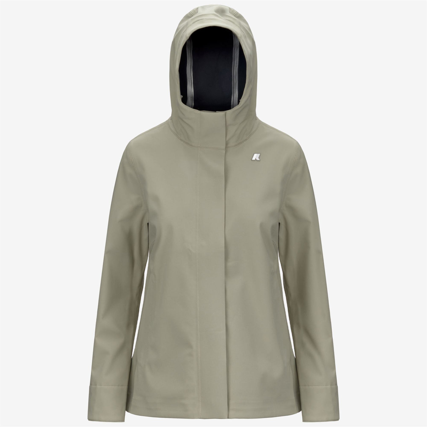 MADALINA BONDED - Jackets - Mid - WOMAN - Green Oak-Blue Depth