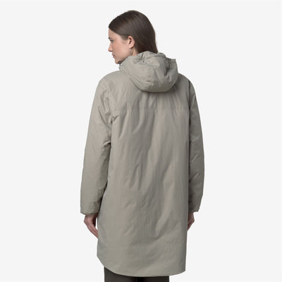 LE VRAI 4.0 EIFFEL EAST ORSETTO - Jackets - 3/4 LENGTH - UNISEX - Green Oak