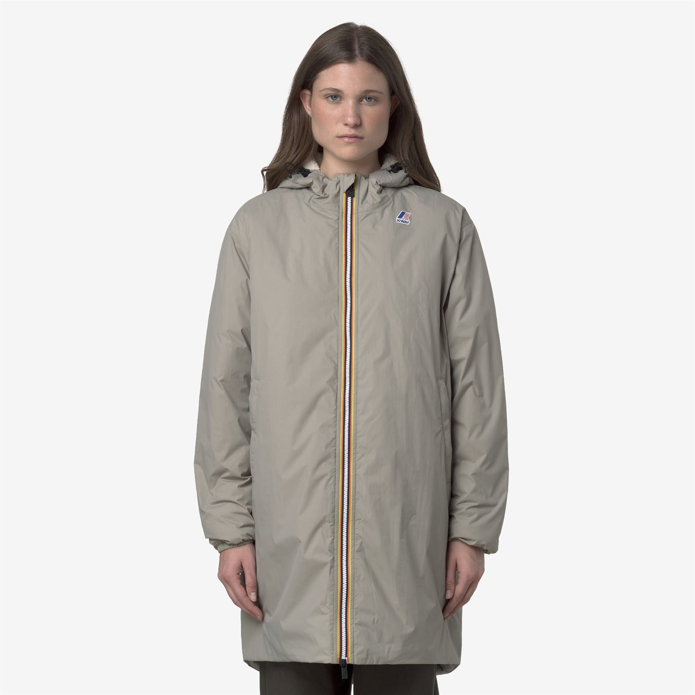 LE VRAI 4.0 EIFFEL EAST ORSETTO - Jackets - 3/4 LENGTH - UNISEX - Green Oak