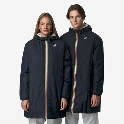 LE VRAI 4.0 EIFFEL EAST ORSETTO - Jackets - 3/4 LENGTH - UNISEX - Blue Depth