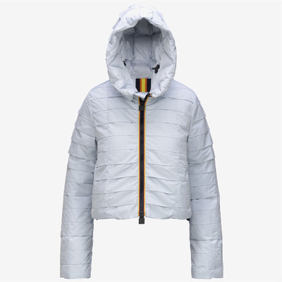 BRIEN PLEATS THERMO HEAVY - Jackets - Short - WOMAN - GREY LILLA
