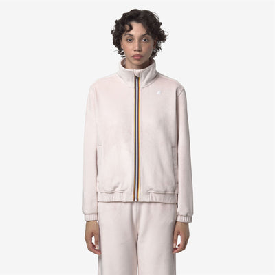 VIVIETTE VELOUR POLAR - Fleece - Jacket - WOMAN - Rose Hushed-Rose Hushed