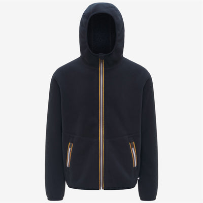 JACK SHERPA POLAR REVERSIBLE - Fleece - Jacket - MAN - Blue Depth-Blue Depth