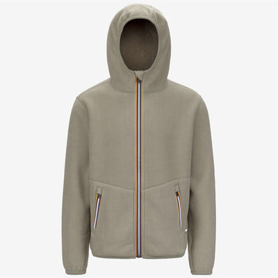 JACK SHERPA POLAR REVERSIBLE - Fleece - Jacket - MAN - Green Oak-Green Oak