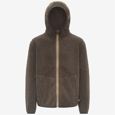 JACK SHERPA POLAR REVERSIBLE - Fleece - Jacket - MAN - Black Olive Combo