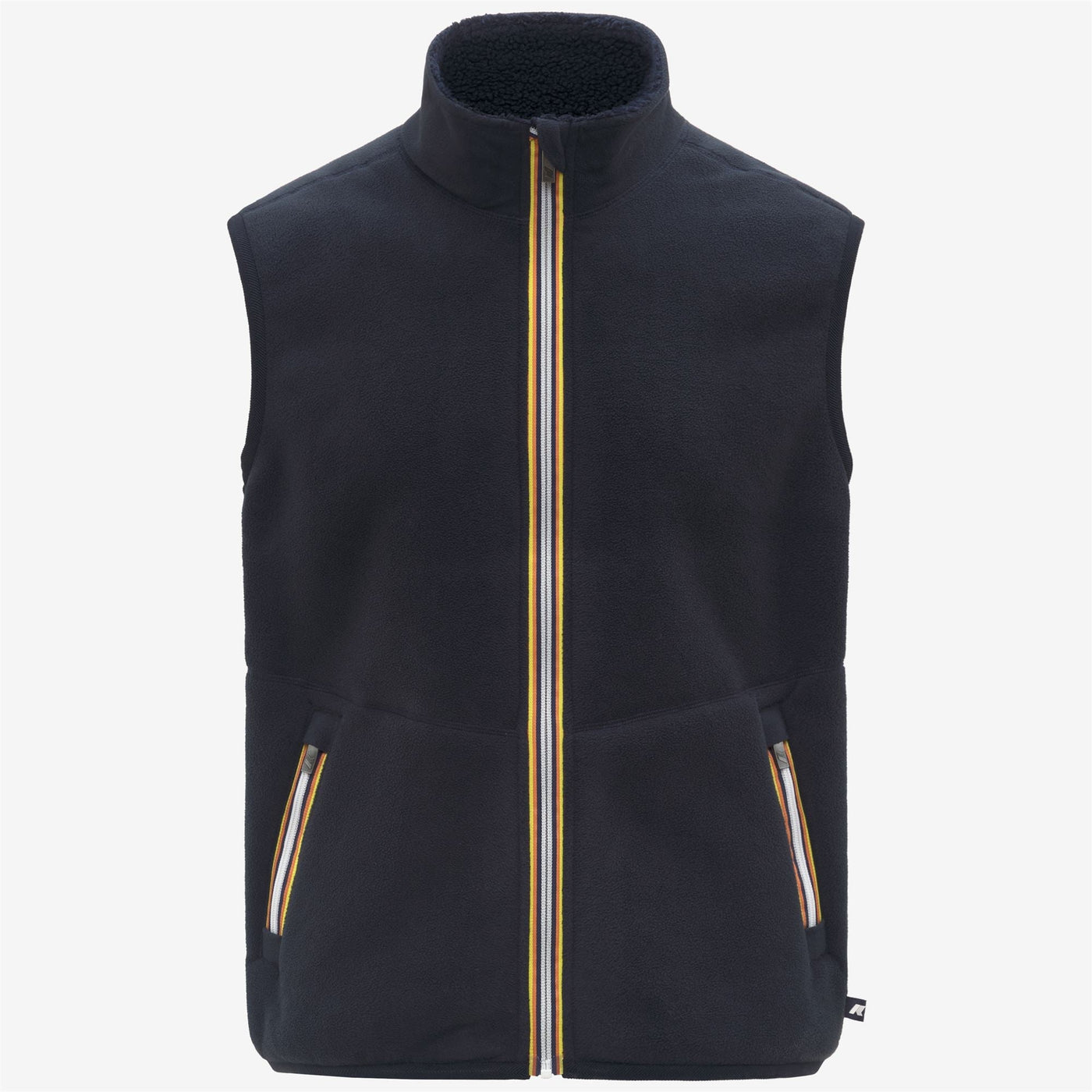 YANNICK SHERPA POLAR REVERSIBLE - Fleece - Vest - MAN - Blue Depth-Blue Depth