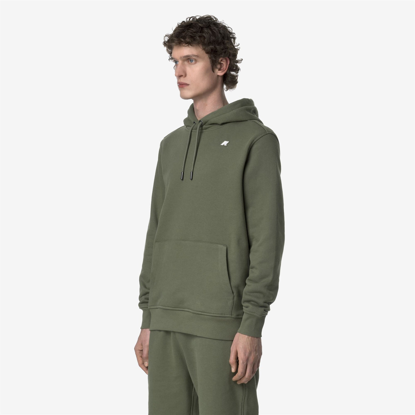 BARNIE FRENCH TERRY - Fleece - Jumper - MAN - GREEN LICHEN