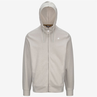 ANTON INTERLOCK - Fleece - Jacket - MAN - BEIGE LT