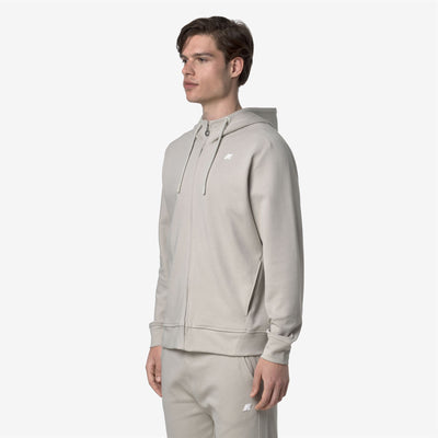 ANTON INTERLOCK - Fleece - Jacket - MAN - BEIGE LT