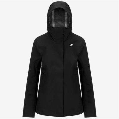 MADALINA BONDED JERSEY - Jackets - Mid - WOMAN - BLACK PURE