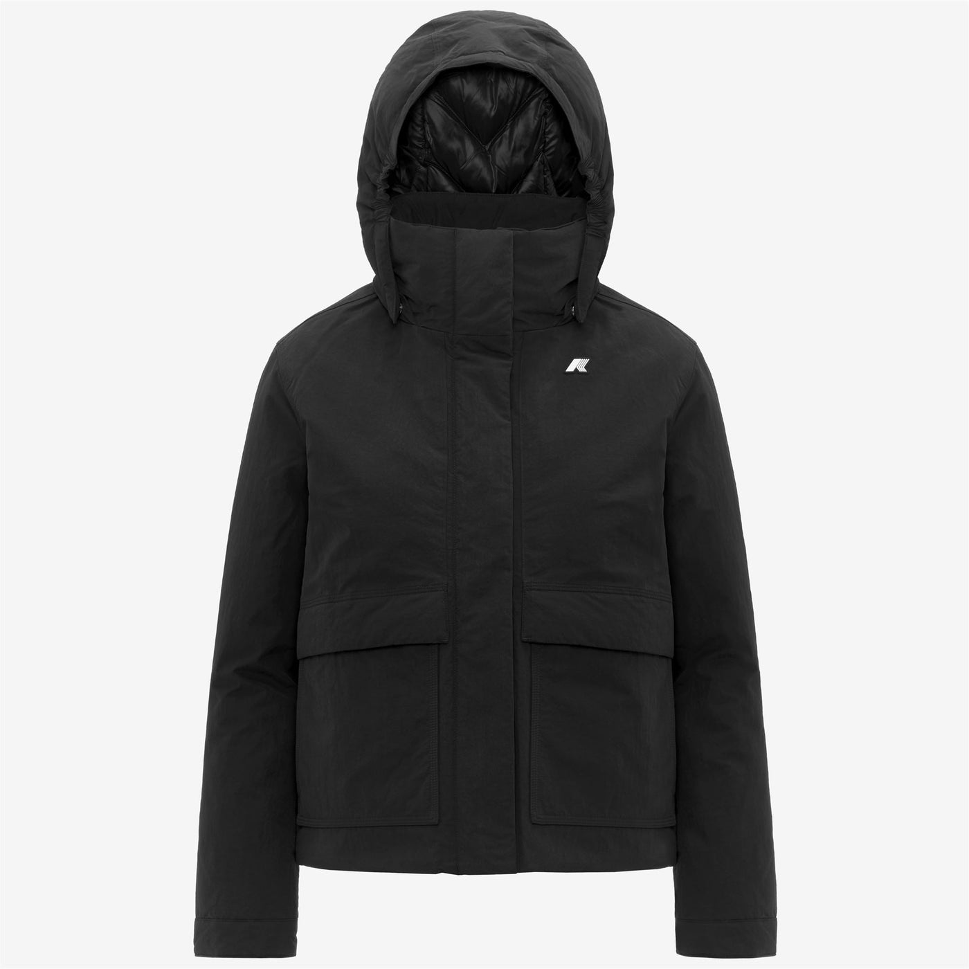 KALI WARM COTTON NYLON - Jackets - Short - WOMAN - Black Pure