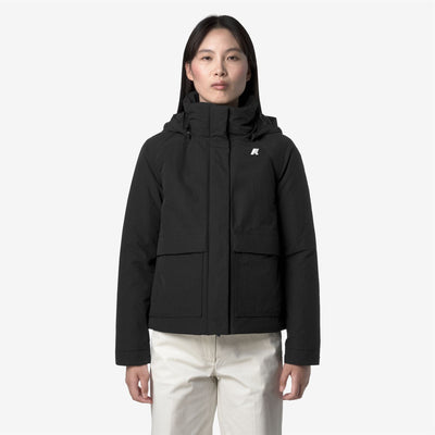 KALI WARM COTTON NYLON - Jackets - Short - WOMAN - Black Pure