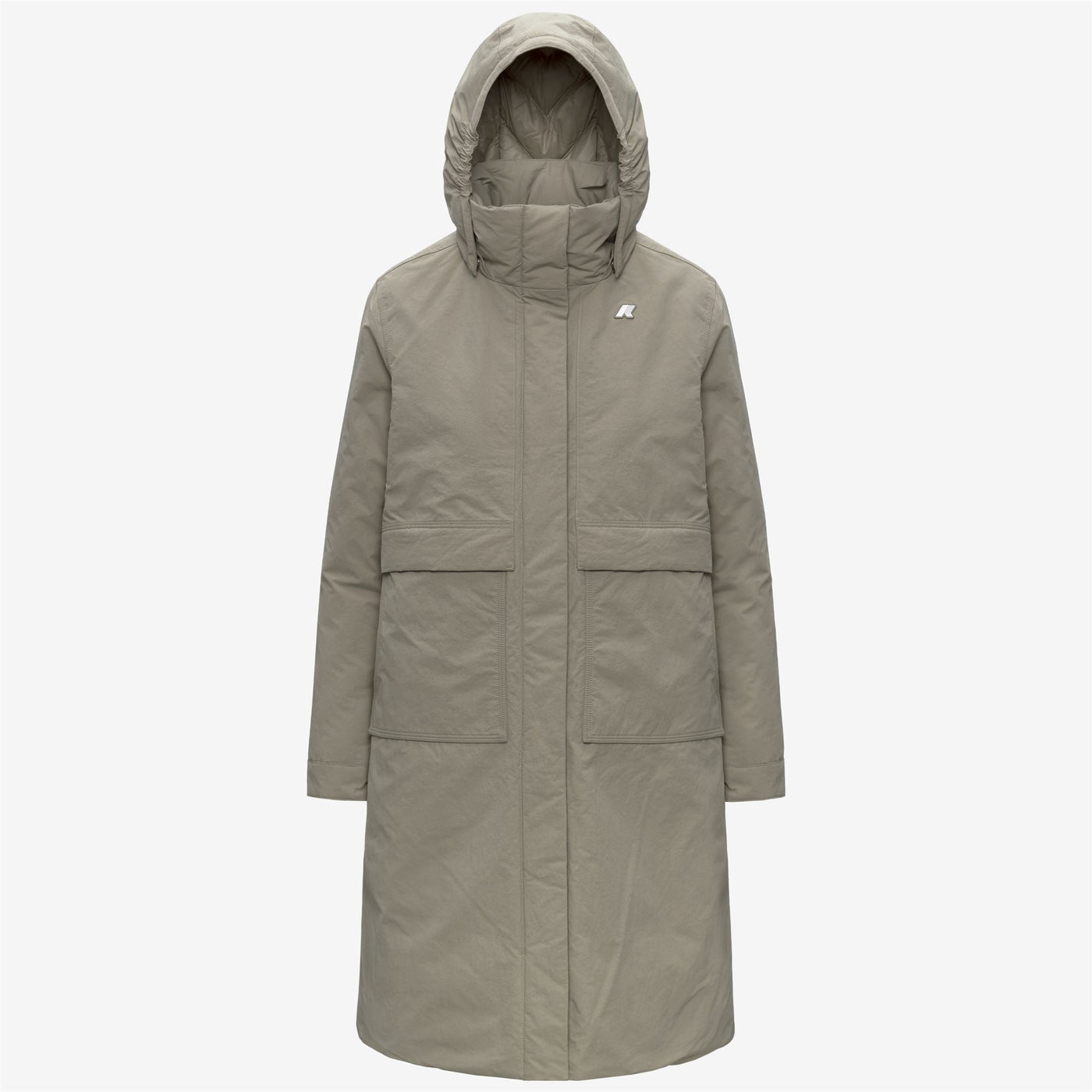 KALISHA WARM COTTON NYLON - Jackets - Long - WOMAN - Green Oak