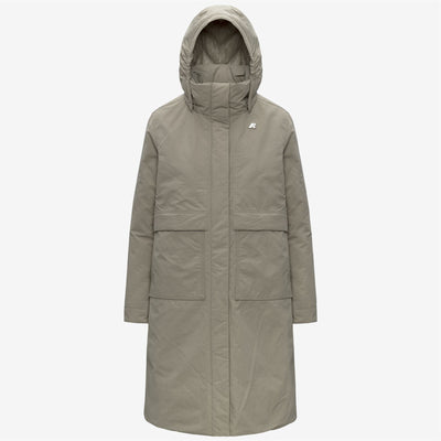 KALISHA WARM COTTON NYLON - Jackets - Long - WOMAN - Green Oak