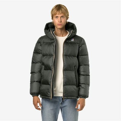 LE VRAI 3.0 CLAUDE HEAVY WARM - Jackets - Mid - UNISEX - GREEN BLACKISH