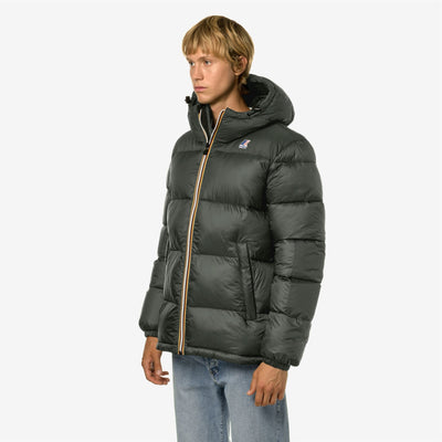 LE VRAI 3.0 CLAUDE HEAVY WARM - Jackets - Mid - UNISEX - GREEN BLACKISH