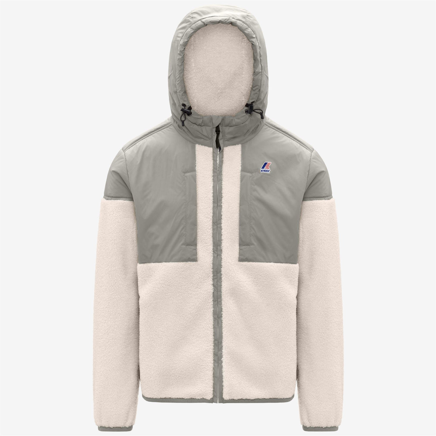 SAMSON 4.0 ORSETTO - Fleece - Hoodie Full Zip - UNISEX - Green Oak-Ecru