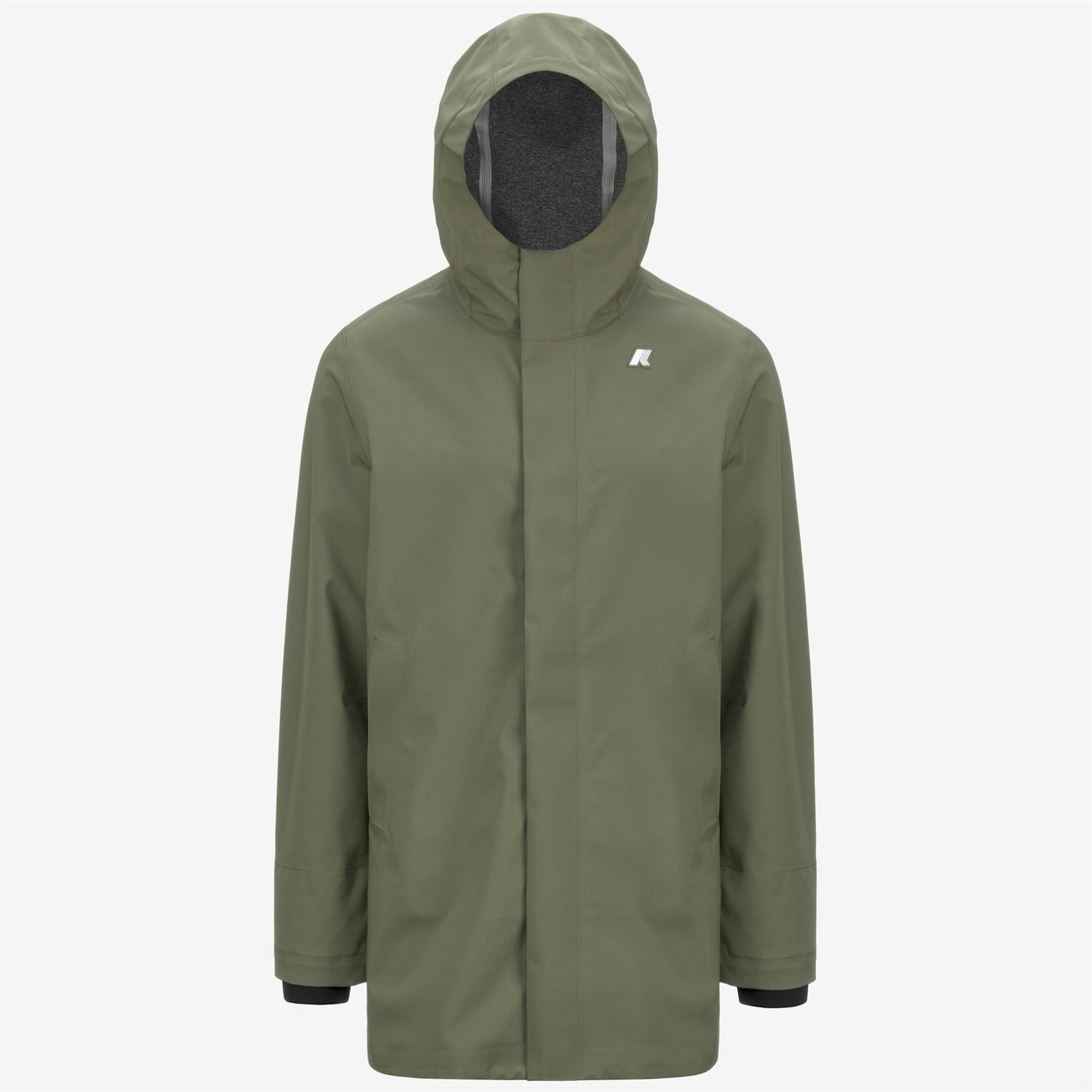 TOMMY BONDED JERSEY - Jackets - 3/4 LENGTH - MAN - GREEN LICHEN