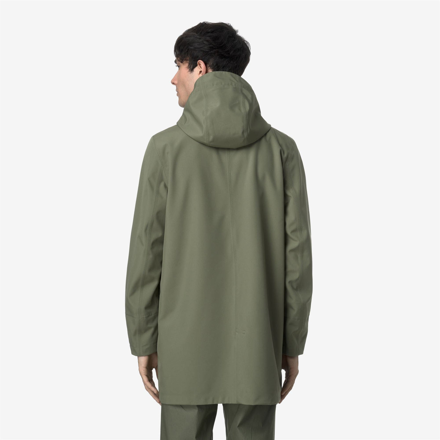 TOMMY BONDED JERSEY - Jackets - 3/4 LENGTH - MAN - GREEN LICHEN