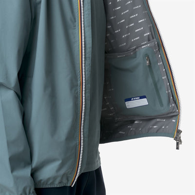 JACK STRETCH DOT - Jackets - Short - MAN - GREEN IRON