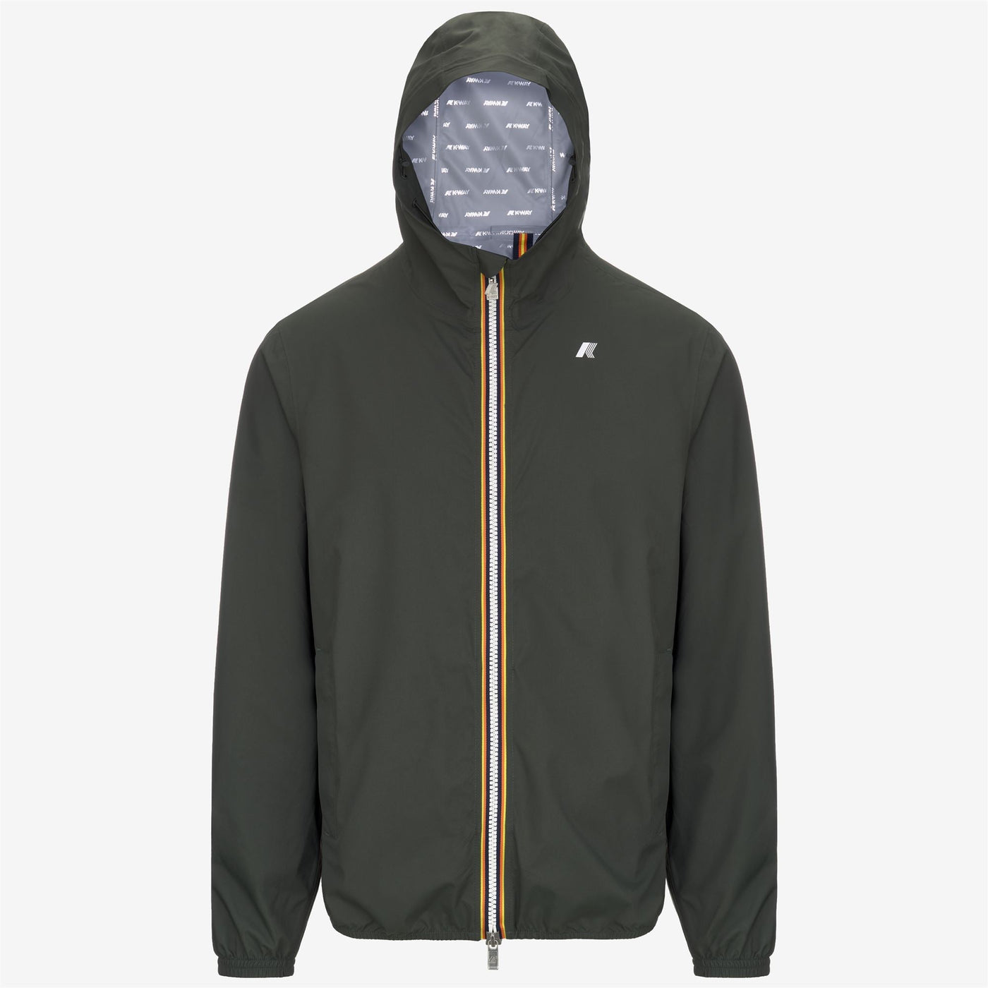 JACK STRETCH DOT - Jackets - Short - MAN - GREEN BLACKISH