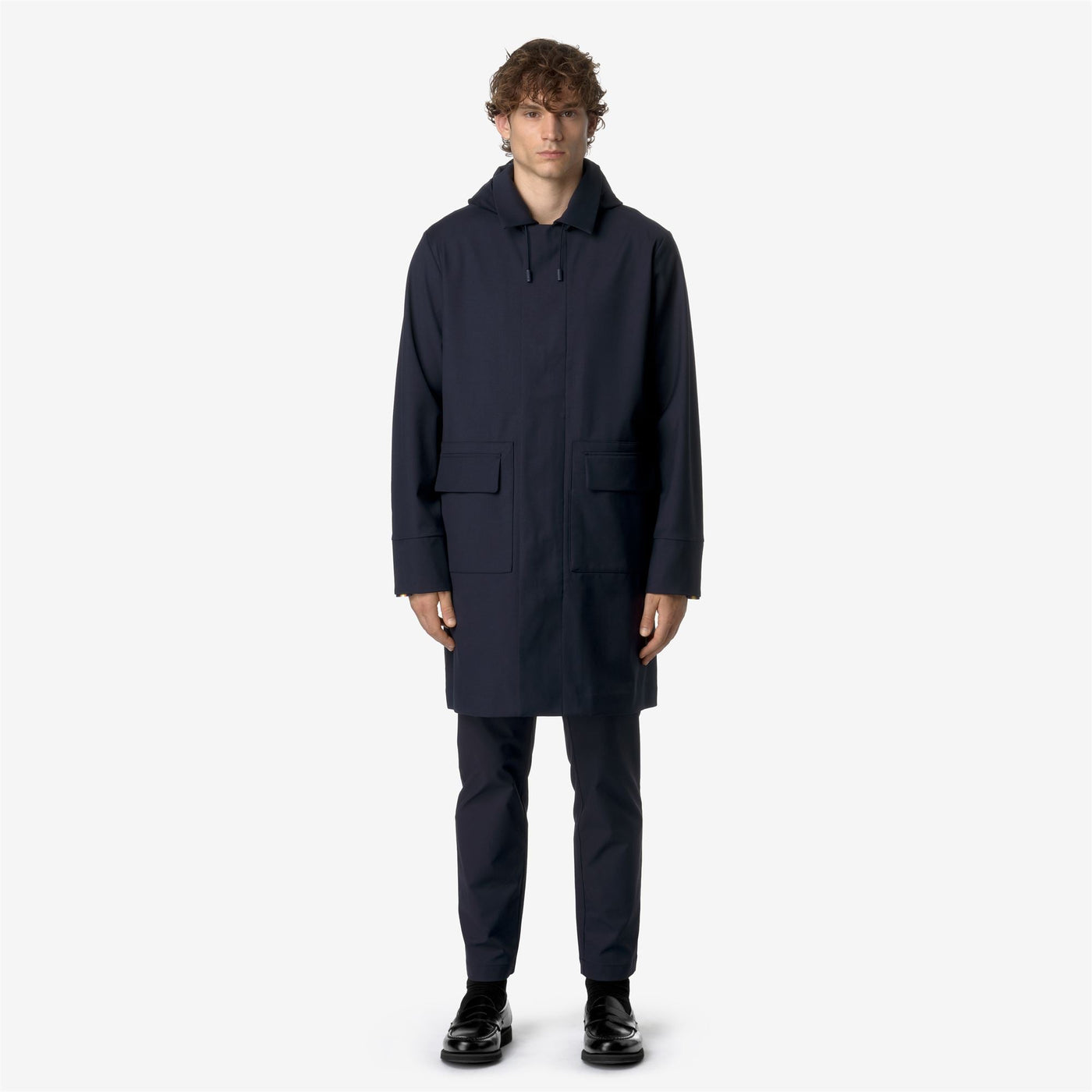 POIROL TECH WOOL BLEND - Jackets - 3/4 LENGTH - MAN - BLUE DEPTH