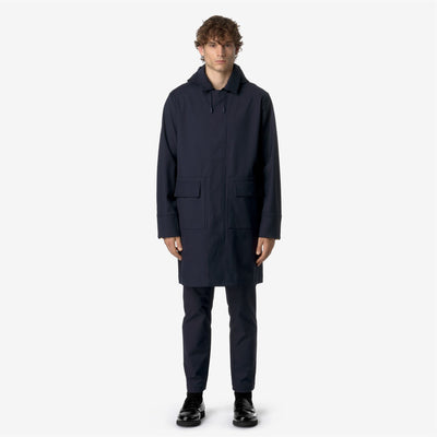 POIROL TECH WOOL BLEND - Jackets - 3/4 LENGTH - MAN - BLUE DEPTH