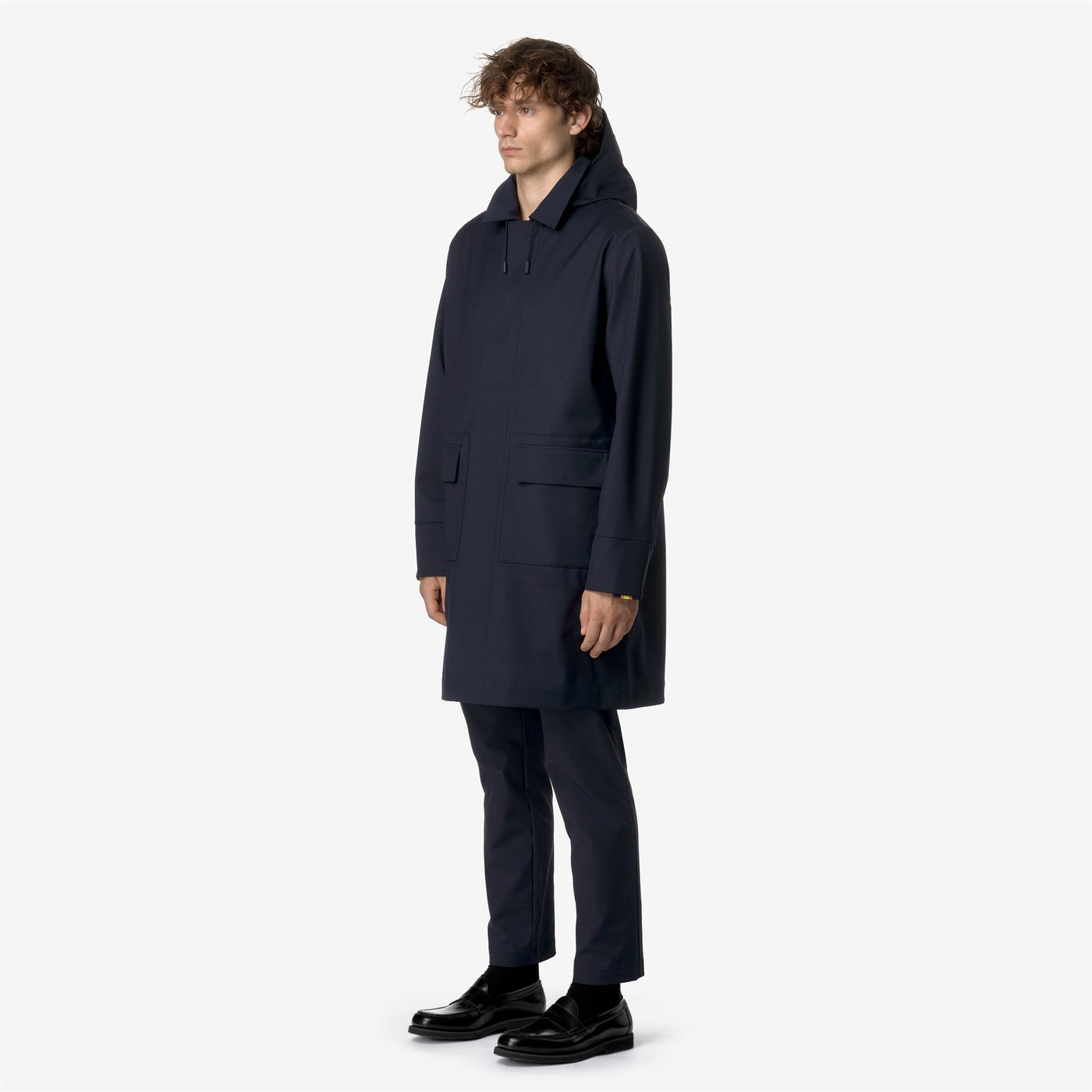 POIROL TECH WOOL BLEND - Jackets - 3/4 LENGTH - MAN - BLUE DEPTH
