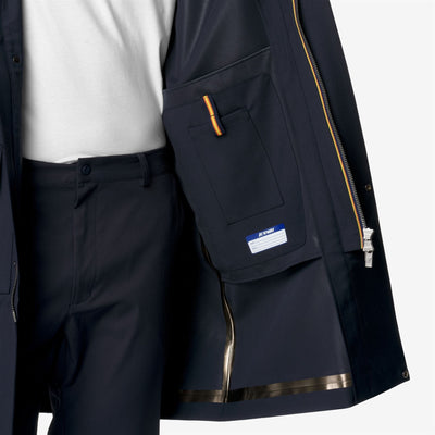 POIROL TECH WOOL BLEND - Jackets - 3/4 LENGTH - MAN - BLUE DEPTH