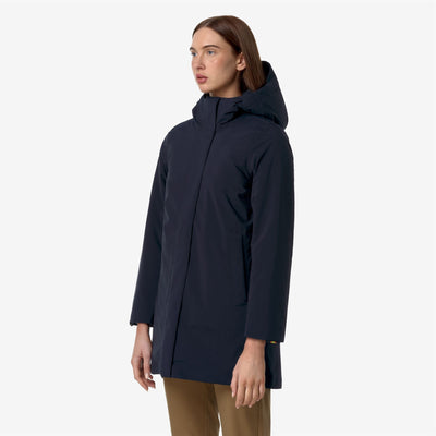 MATHIEL BONDED PADDED - Jackets - 3/4 LENGTH - WOMAN - Blue Depth