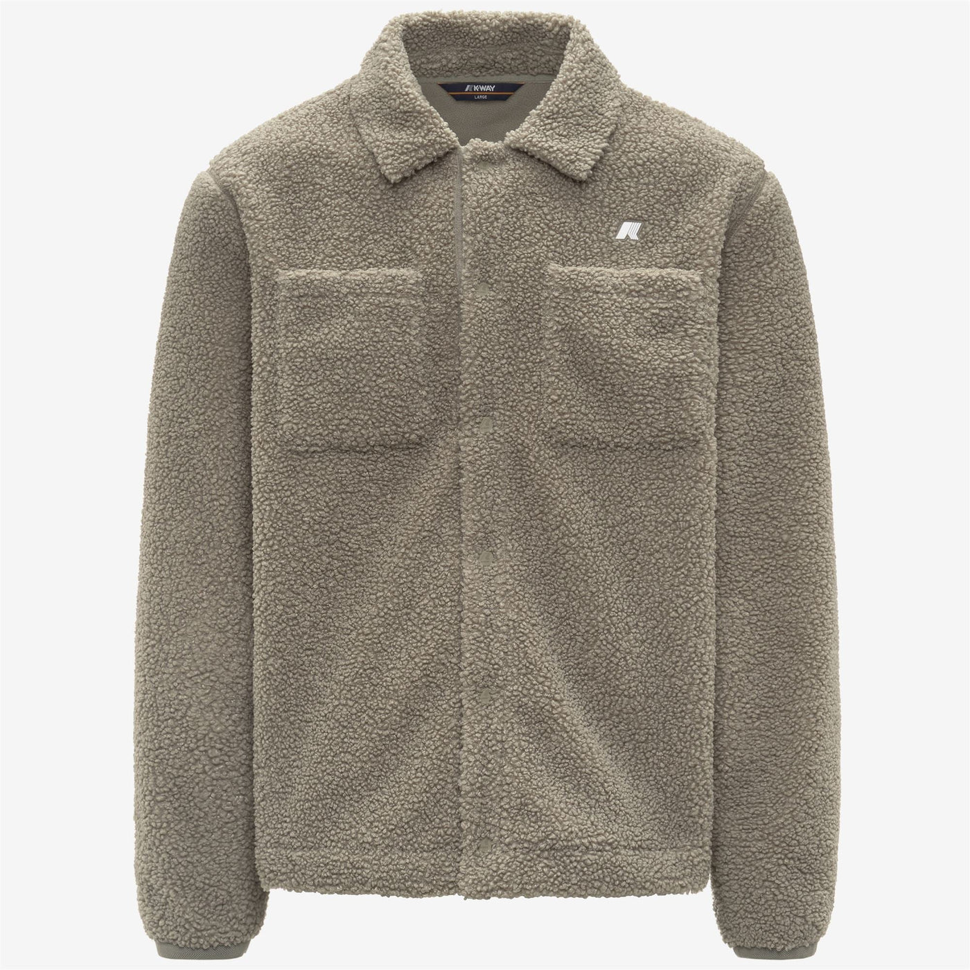 CAMERON SHERPA POLAR - Fleece - Jacket - MAN - Green Oak-Green Oak