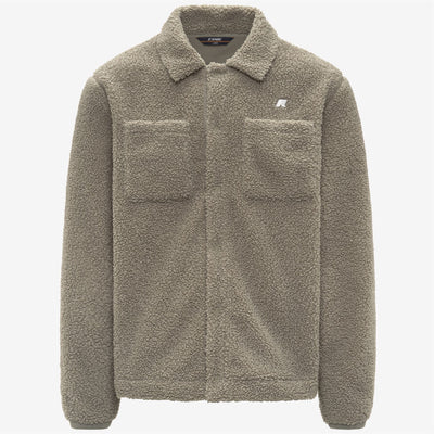CAMERON SHERPA POLAR - Fleece - Jacket - MAN - Green Oak-Green Oak