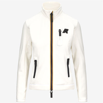 MARNAZ - Fleece - Jacket - WOMAN - WHITE GARDENIA
