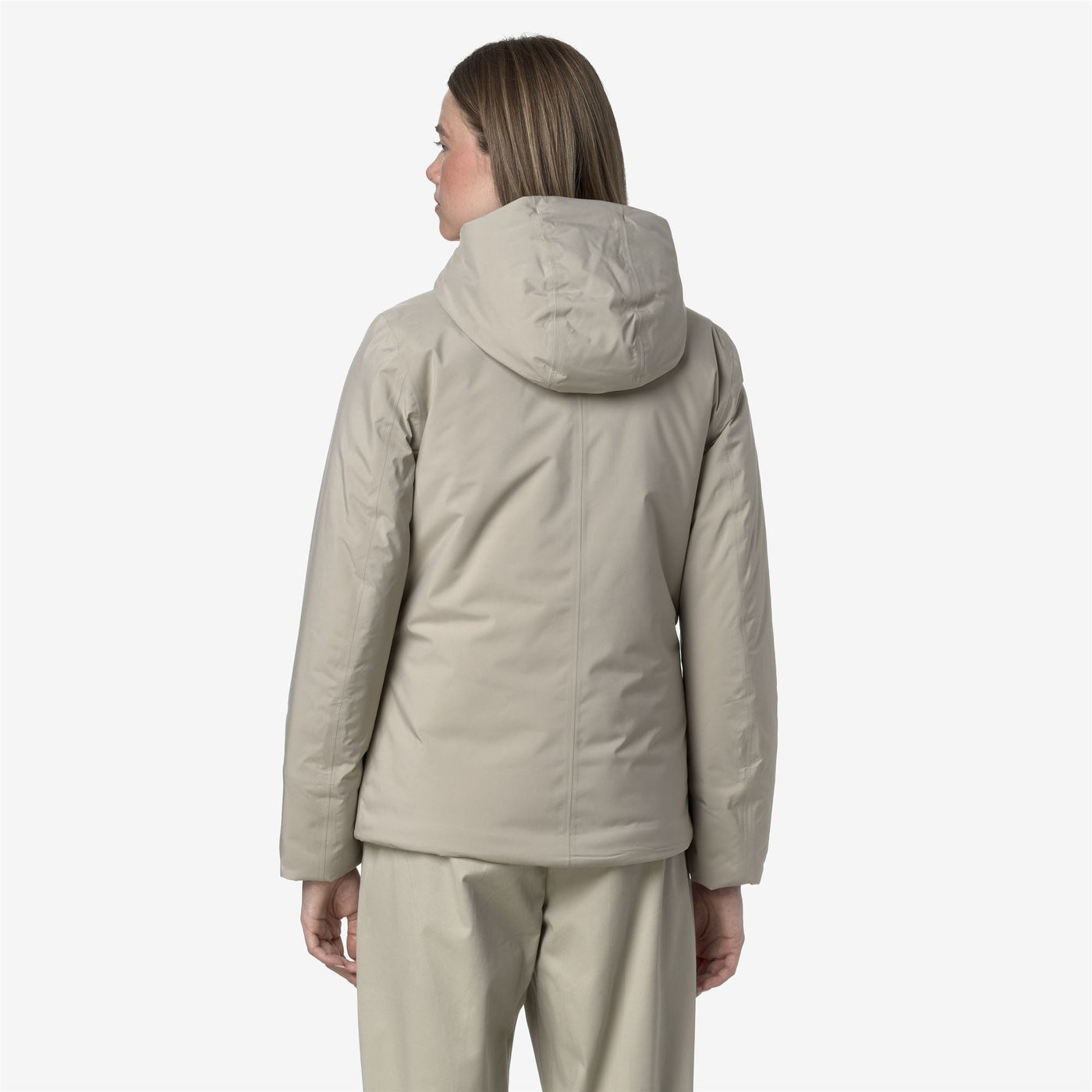 LIL SOFT TOUCH MARMOTTA - Jackets - Short - WOMAN - Beige Cashmere-Grey Goat