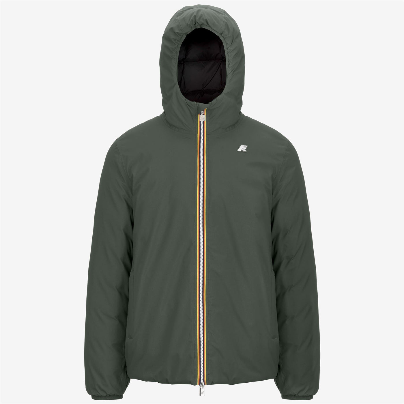 JACK ST THERMO REVERSIBLE - Jackets - Short - MAN - GREEN BLACKISH-Black Pure