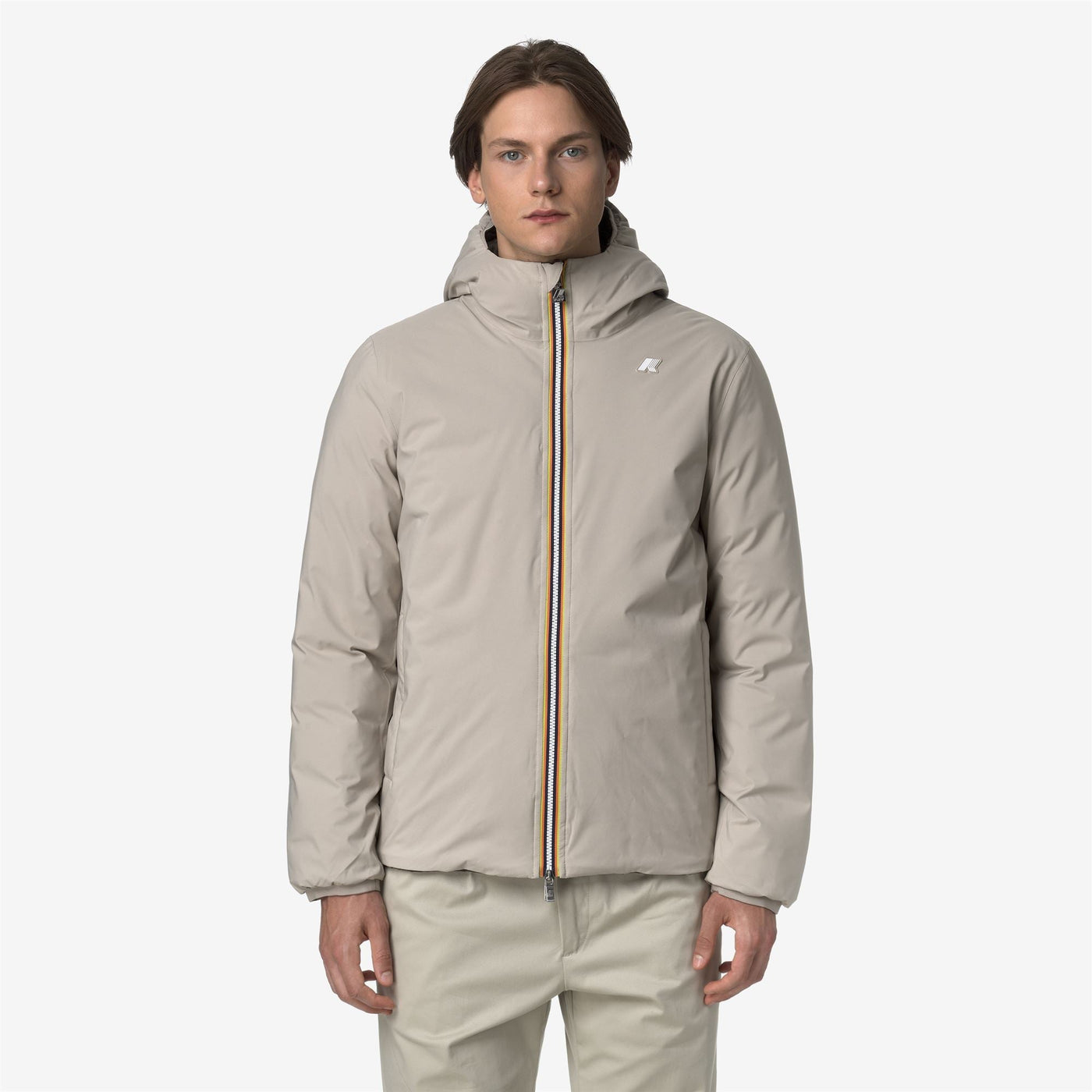 JACK ST THERMO REVERSIBLE - Jackets - Short - MAN - Beige Cashmere-Black Olive