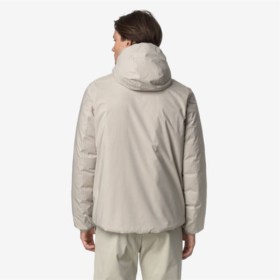 JACK ST THERMO REVERSIBLE - Jackets - Short - MAN - Beige Cashmere-Black Olive