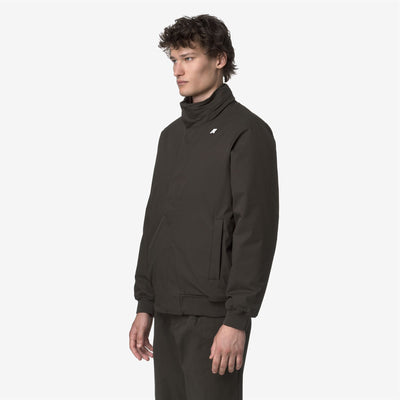 AMAURY TWILL MARMOTTA - Jackets - Short - MAN - Black Olive-Blue Airforce