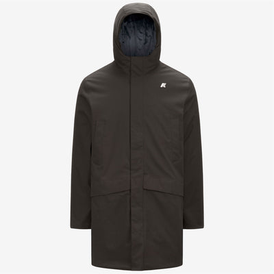 JARNO TWILL MARMOTTA - Jackets - Short - MAN - Black Olive-Blue Airforce