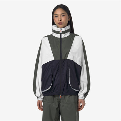 7002 FULL ZIP - Jackets - Short - UNISEX - BLUE WHITE GREEN