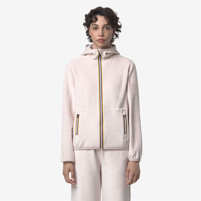 LILY VELOUR POLAR REVERSIBLE - Fleece - Jacket - WOMAN - Rose Hushed-Rose Hushed
