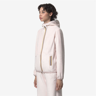 LILY VELOUR POLAR REVERSIBLE - Fleece - Jacket - WOMAN - Rose Hushed-Rose Hushed