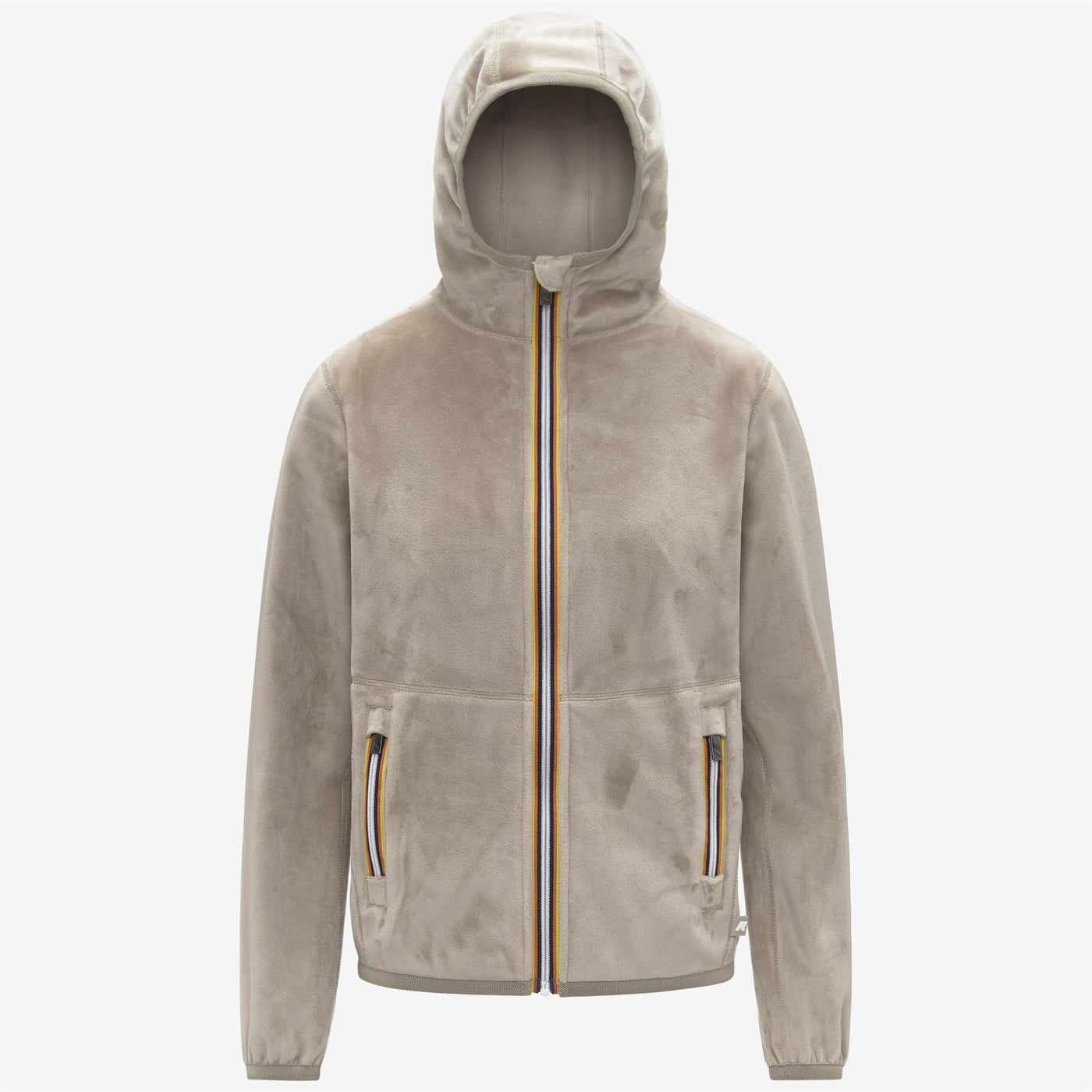 LILY VELOUR POLAR REVERSIBLE - Fleece - Jacket - WOMAN - Beige Cashmere-Beige Cashmere