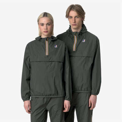 LE VRAI 4.0 LEON EAST - Jackets - Short - UNISEX - GREEN BLACKISH